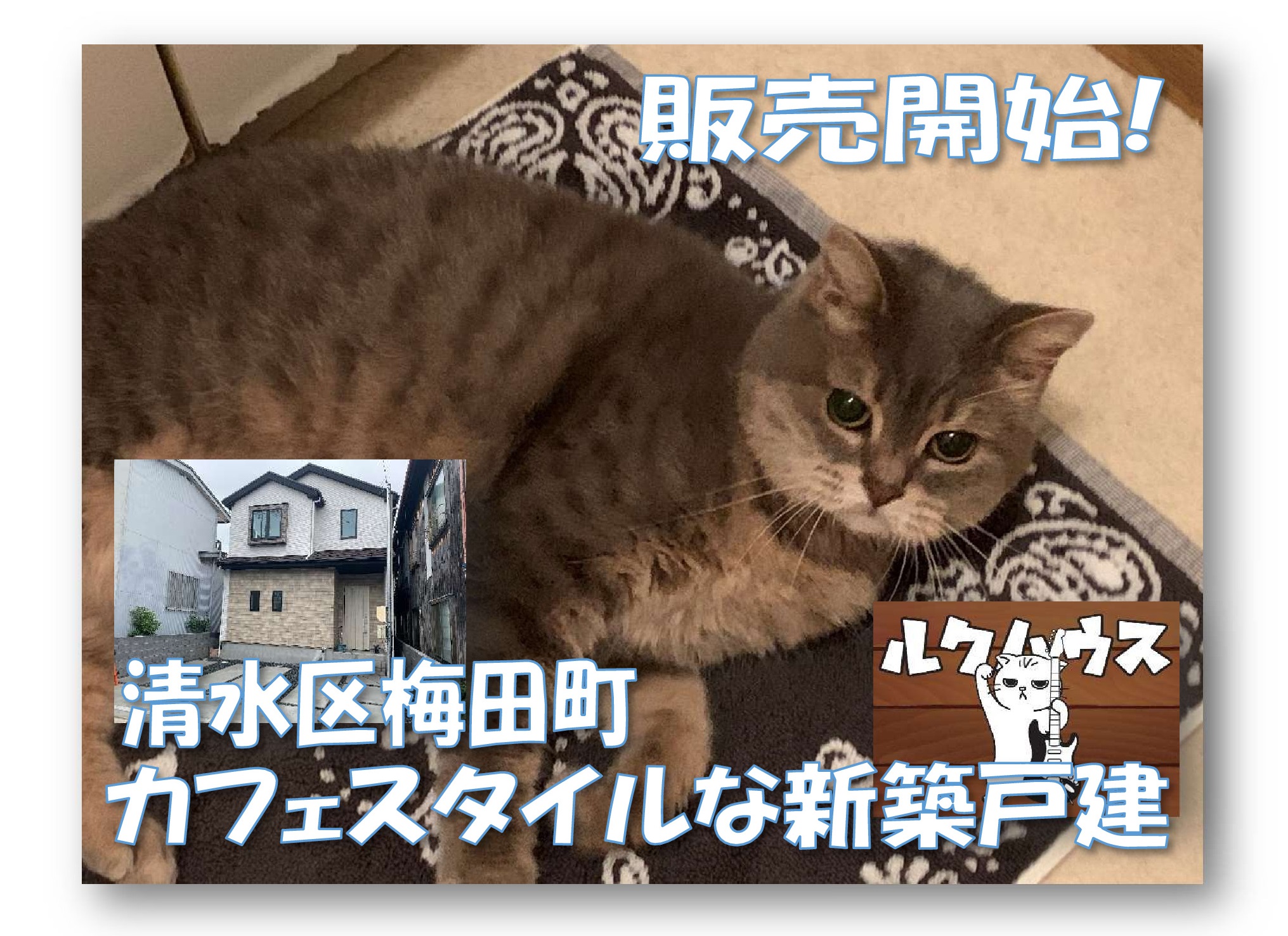 ■販売開始■　清水区梅田町・カフェスタイルな新築戸建